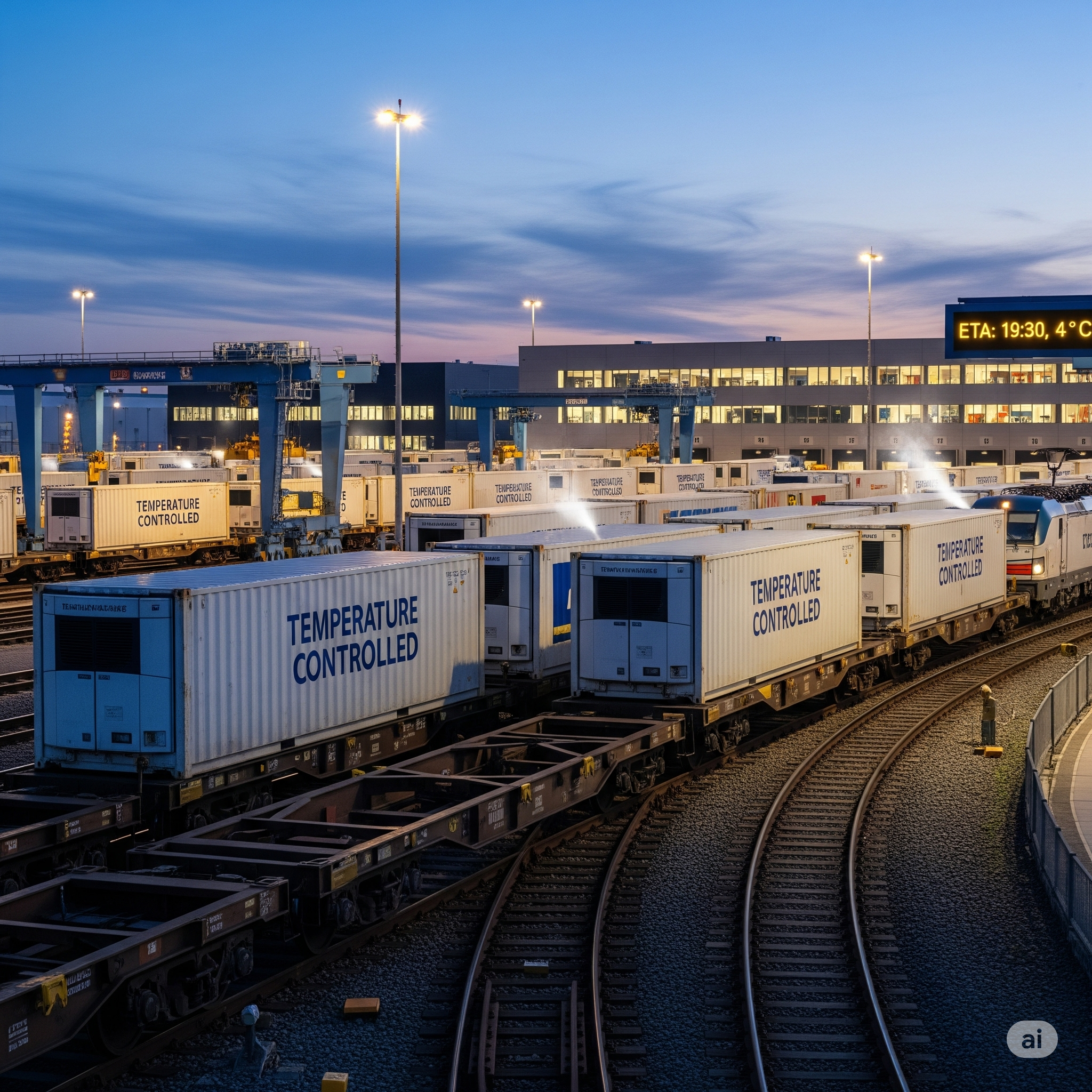 Temperature-Controlled Rail Freight