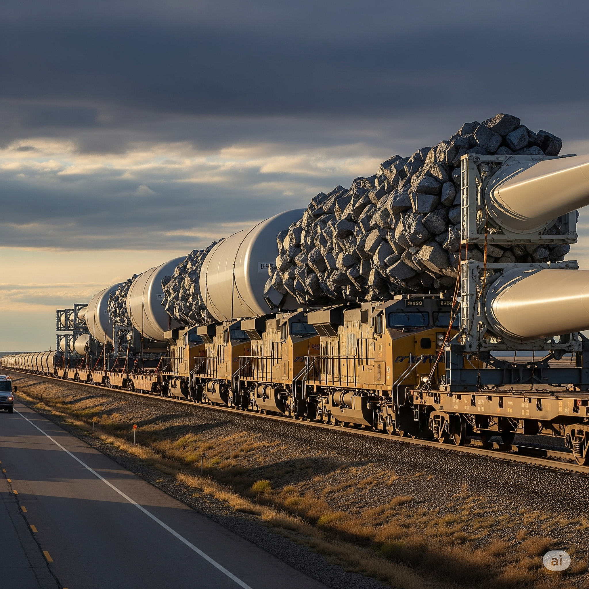 Oversized Rail Cargo